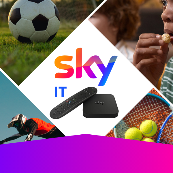 Sky Stream + Sky TV +Sky Sport + Sky Calcio + Sky Cinťma 18 months