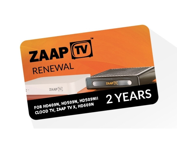 Zaap TV Greek Service Renewal 2 Year